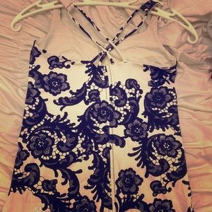 Super Sexy Floral Strappy Lululemon Top